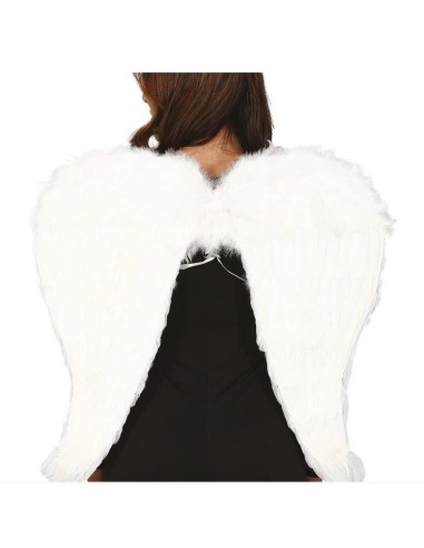 ALAS BLANCAS PLUMAS 80X60 CM