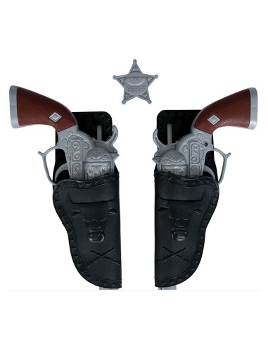CARTUCHERAS CON PISTOLAS ADULTO