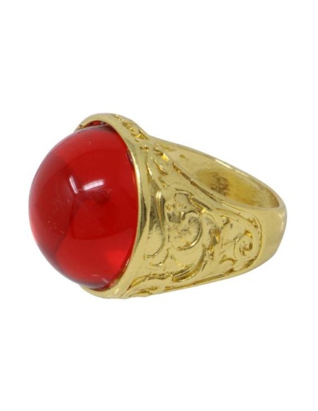 ANILLO RUBÍ METÁLICO 2.50 CM