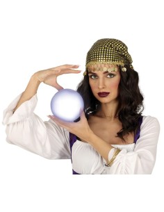 BOLA DE CRISTAL DE PLÁSTICO LUMINOSA 2