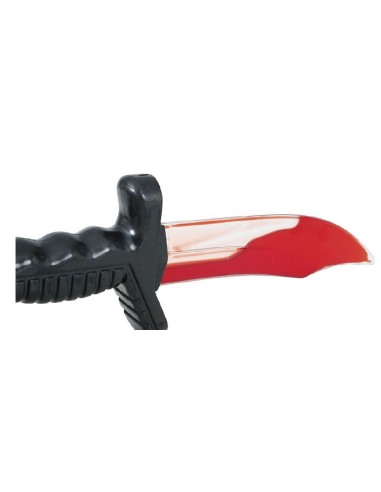 CUCHILLO CON SANGRE 25 CM