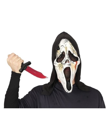 CUCHILLO CON SANGRE 25 CM