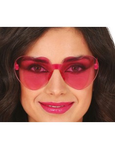 GAFAS TRANSPARENTES CORAZÓN