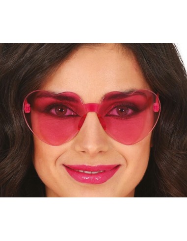 GAFAS TRANSPARENTES CORAZÓN
