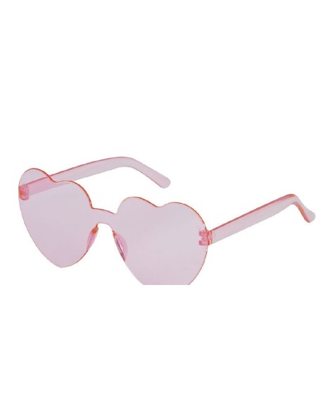 GAFAS TRANSPARENTES CORAZÓN