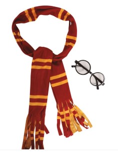 BUFANDA Y GAFAS  HARRY POTTER