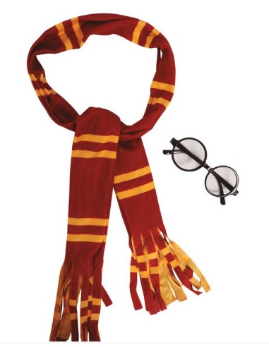 BUFANDA Y GAFAS  HARRY POTTER
