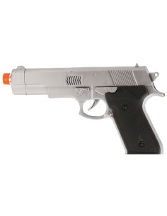 PISTOLA PVC PLATA 24 CM 2