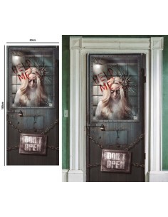 DECORACIÓN DE PUERTA PSIQUIÁTRICO 80X180