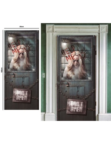 DECORACIÓN DE PUERTA PSIQUIÁTRICO 80X180