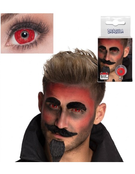 LENTILLAS FANTASÍA ROJAS 1 SEMANA