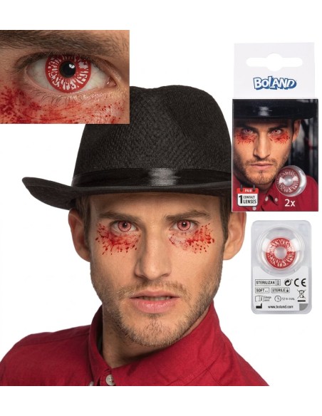 LENTILLAS FANTASÍA SANGRE 1 SEMANA