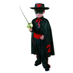 DISFRAZ DE EL ZORRO INFANTIL