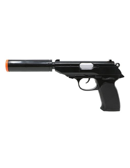 PISTOLA CON SILENCIADOR 25 CM