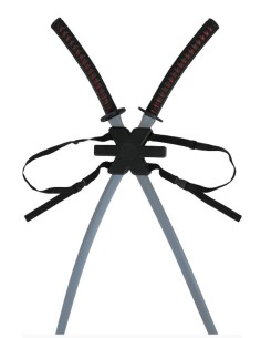 ESPADAS SAMURAI PARA ESPALDA 95 CM 2