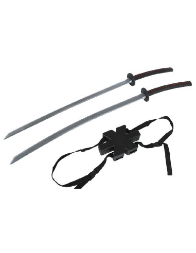 ESPADAS SAMURAI PARA ESPALDA 95 CM