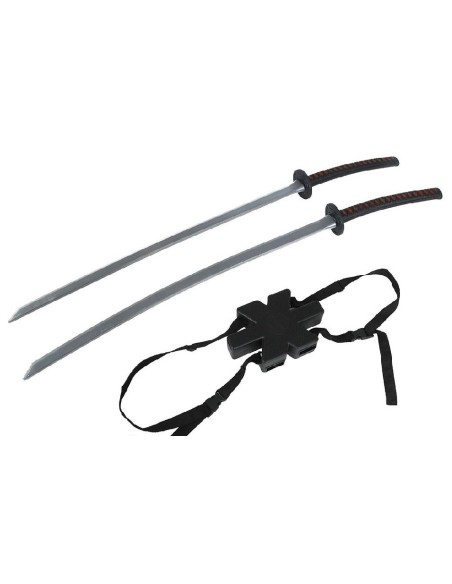 ESPADAS SAMURAI PARA ESPALDA 95 CM