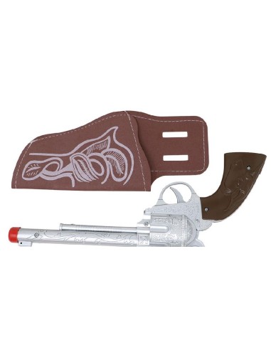 PISTOLA VAQUERO CON FUNDA Y CINTURÓN