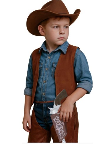 PISTOLA VAQUERO CON FUNDA Y CINTURÓN