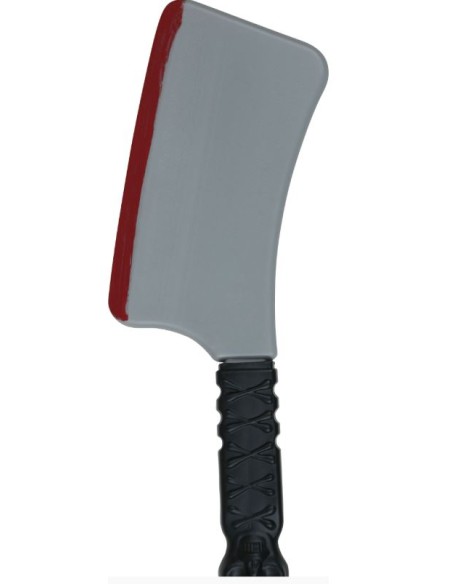 CUCHILLO DE CARNICERO CON SANGRE