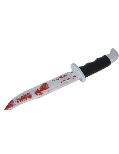 CUCHILLO MACHETE ENSANGRENTADO 33 CM