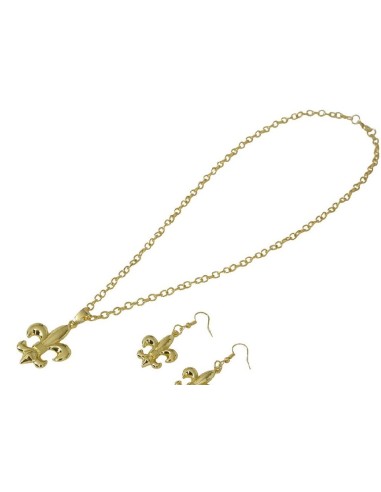 COLLAR Y PENDIENTES ROMANOS