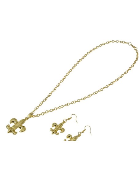 COLLAR Y PENDIENTES ROMANOS