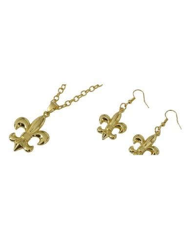 COLLAR Y PENDIENTES ROMANOS