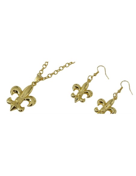 COLLAR Y PENDIENTES ROMANOS