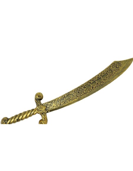 ESPADA ÁRABE DORADA 55 CM