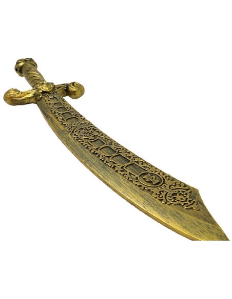 ESPADA ÁRABE DORADA 55 CM