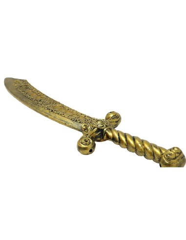 ESPADA ÁRABE DORADA 55 CM