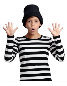CAMISETA RAYAS NEGRAS INFANTIL