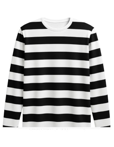 CAMISETA RAYAS NEGRAS INFANTIL