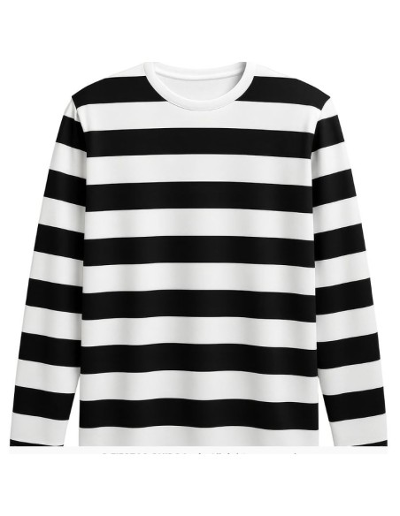 CAMISETA RAYAS NEGRAS INFANTIL