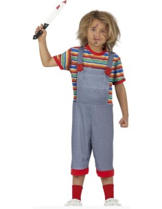 DISFRAZ MUÑECO DIABÓLICO INFANTIL