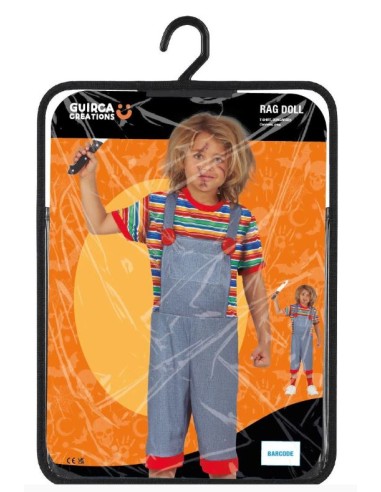 DISFRAZ MUÑECO DIABÓLICO INFANTIL