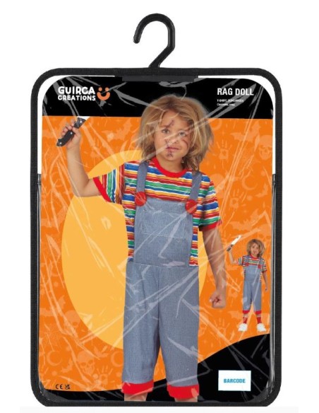 DISFRAZ MUÑECO DIABÓLICO INFANTIL
