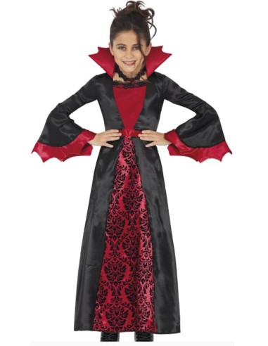 DISFRAZ DE VAMPIRESA INFANTIL