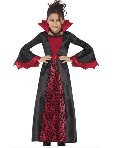 DISFRAZ DE VAMPIRESA INFANTIL