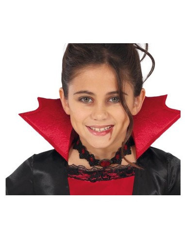 DISFRAZ DE VAMPIRESA INFANTIL