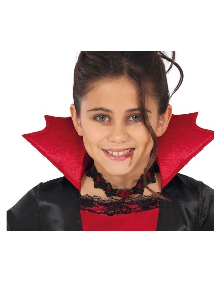 DISFRAZ DE VAMPIRESA INFANTIL