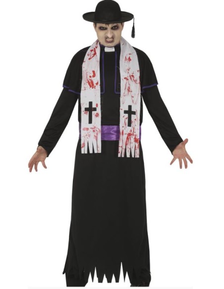 DISFRAZ CURA ZOMBIE ADULTO