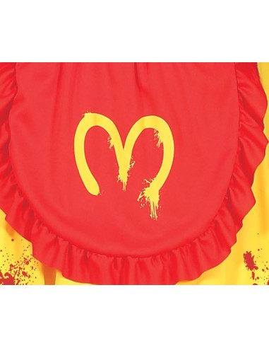 DISFRAZ PAYASA ASESINA BURGUER ADULTO