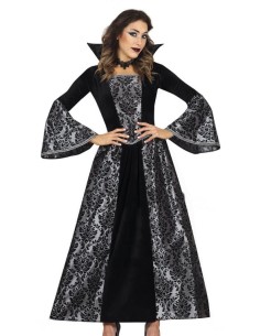 DISFRAZ VAMPIRESA PLATA