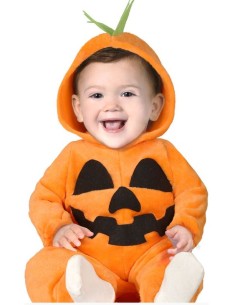 DISFRAZ DE CALABAZA BEBÉ