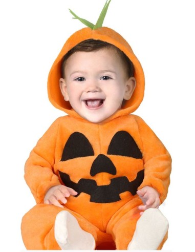 DISFRAZ DE CALABAZA BEBÉ