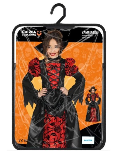 DISFRAZ DE VAMPIRESA NIÑA
