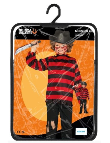 DISFRAZ DE FREDDY KRUEGER INFANTIL