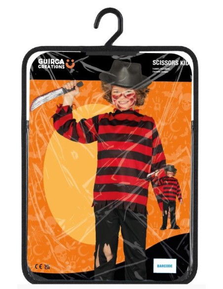 DISFRAZ DE FREDDY KRUEGER INFANTIL